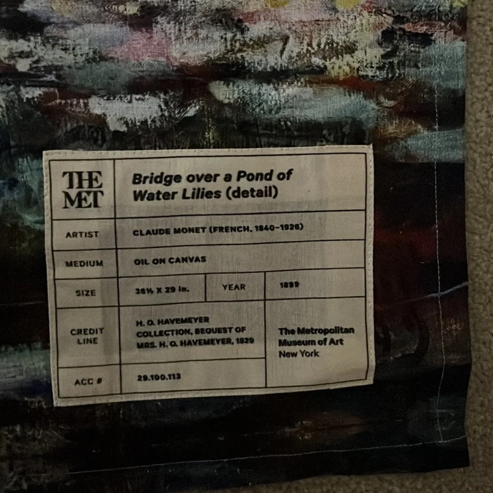 Claude Monet Hanging Tapestry - Picture 2 of 4